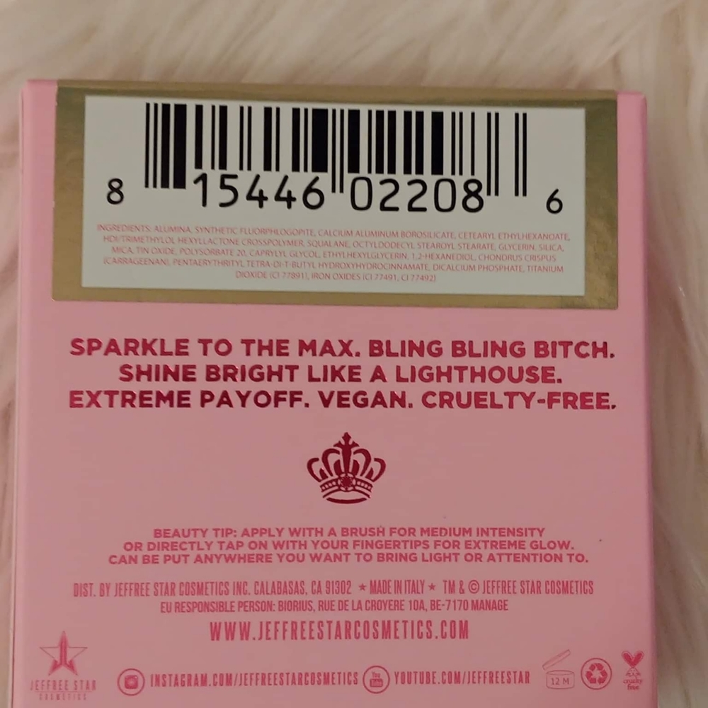 💝FIRM! NWT JEFFREE STAR SUPREME FROST HIGHLIGHTER WET DREAM - Picture 4 of 8